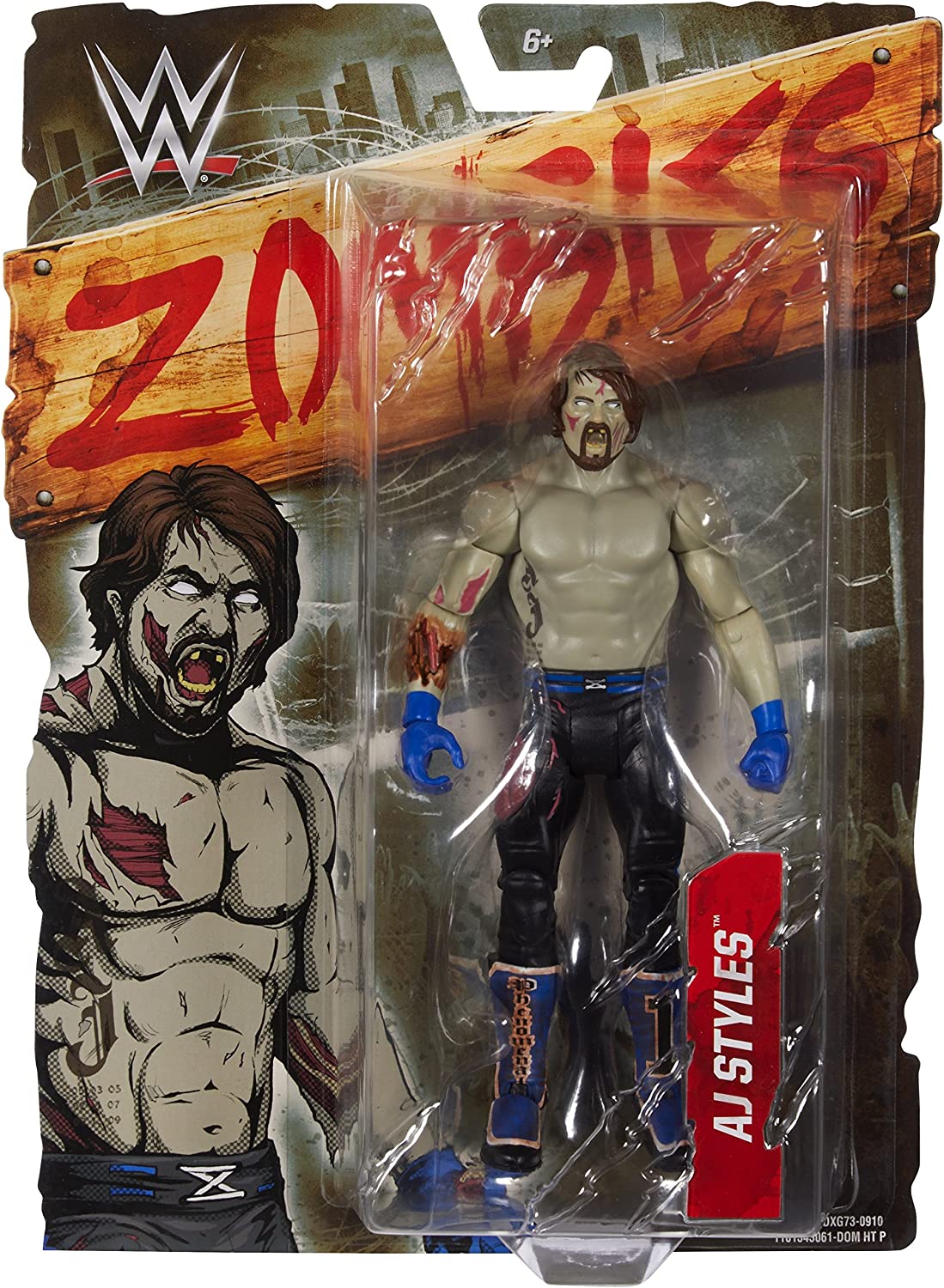 2017 WWE Mattel Basic Zombies Series 2 AJ Styles