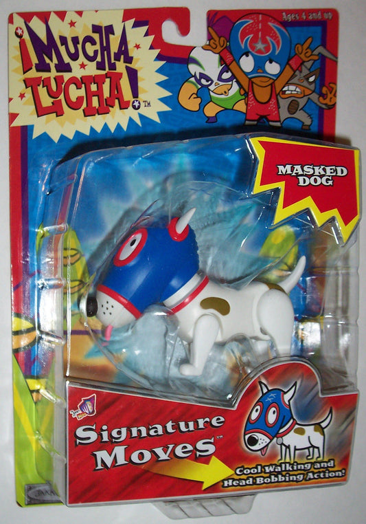 2003 Jakks Pacific Mucha Lucha Signature Moves Masked Dog
