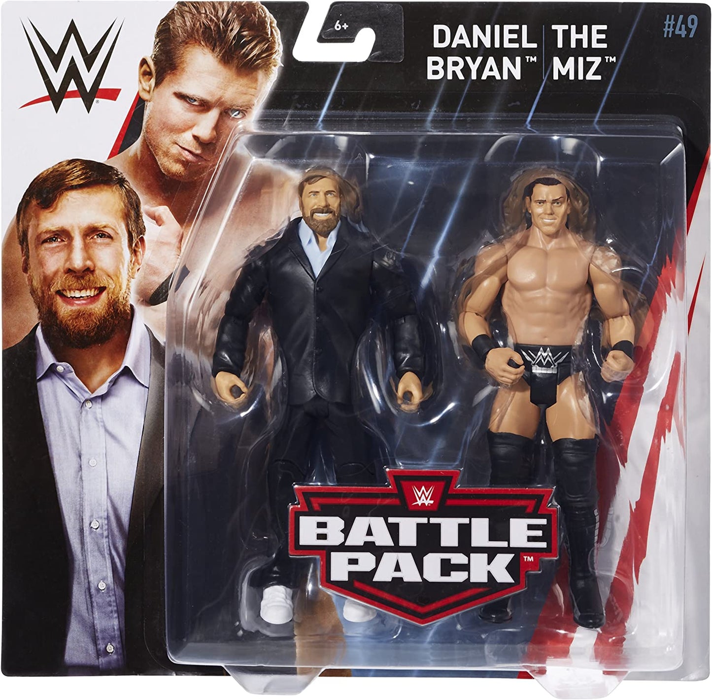 2017 WWE Mattel Basic Battle Packs Series 49 Daniel Bryan & The Miz