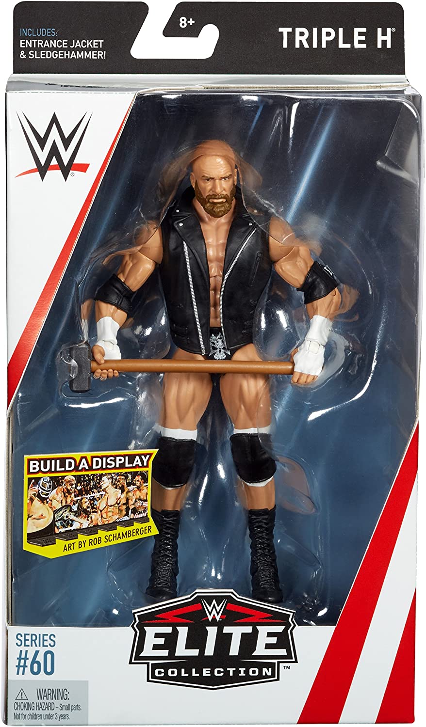 Triple h hot sale wrestling figure