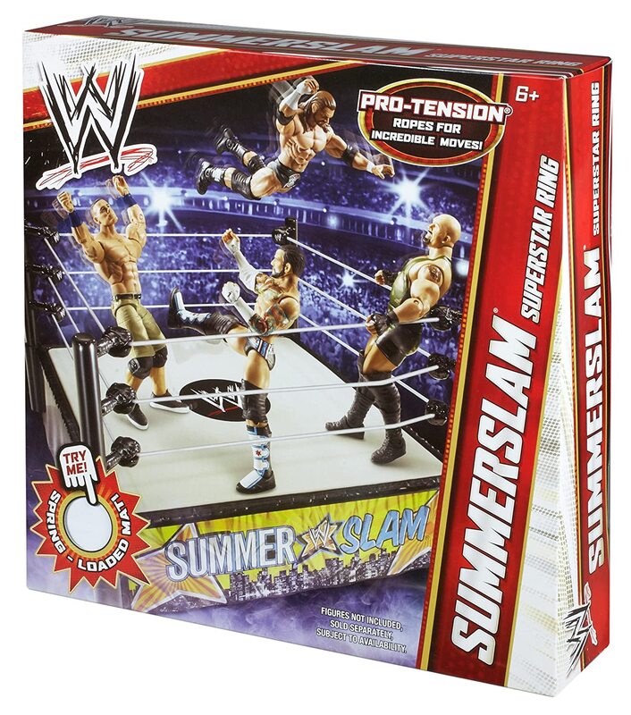 2012 WWE Mattel Basic SummerSlam Superstar Ring