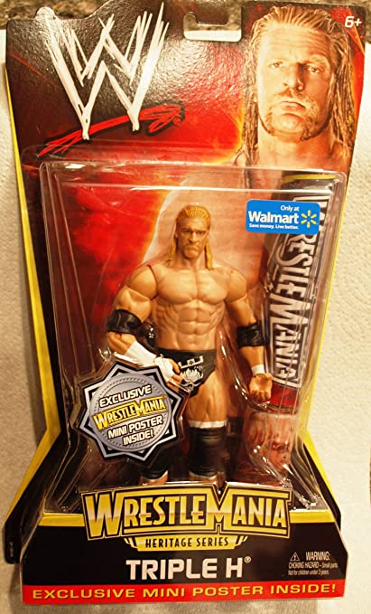 2011 WWE Mattel Basic WrestleMania Heritage Series 2 Triple H [Exclusive]