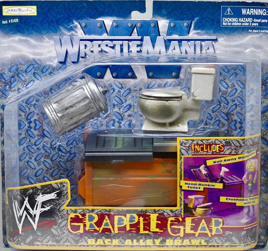 1998 WWF Jakks Pacific Grapple Gear Series 1: Back Alley Brawl