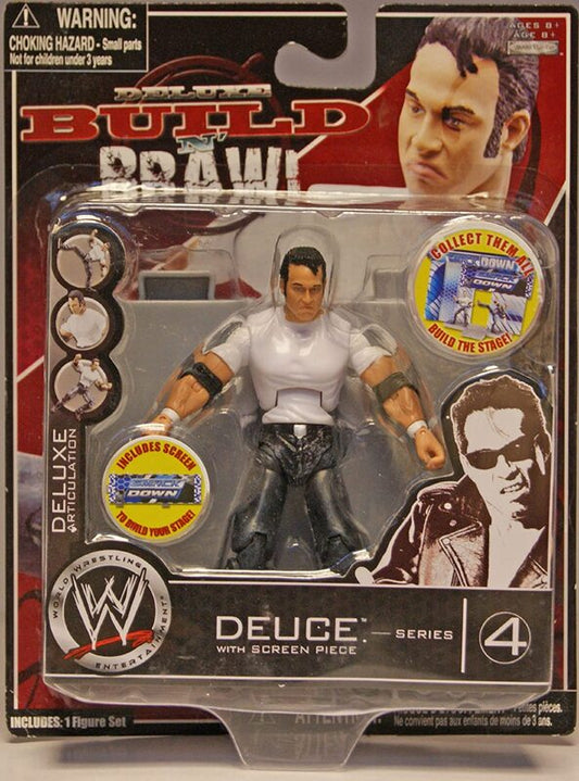 2008 WWE Jakks Pacific Deluxe Build 'N' Brawl Series 4 Deuce