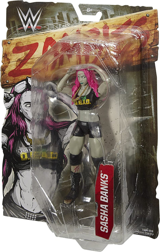 2017 WWE Mattel Basic Zombies Series 2 Sasha Banks