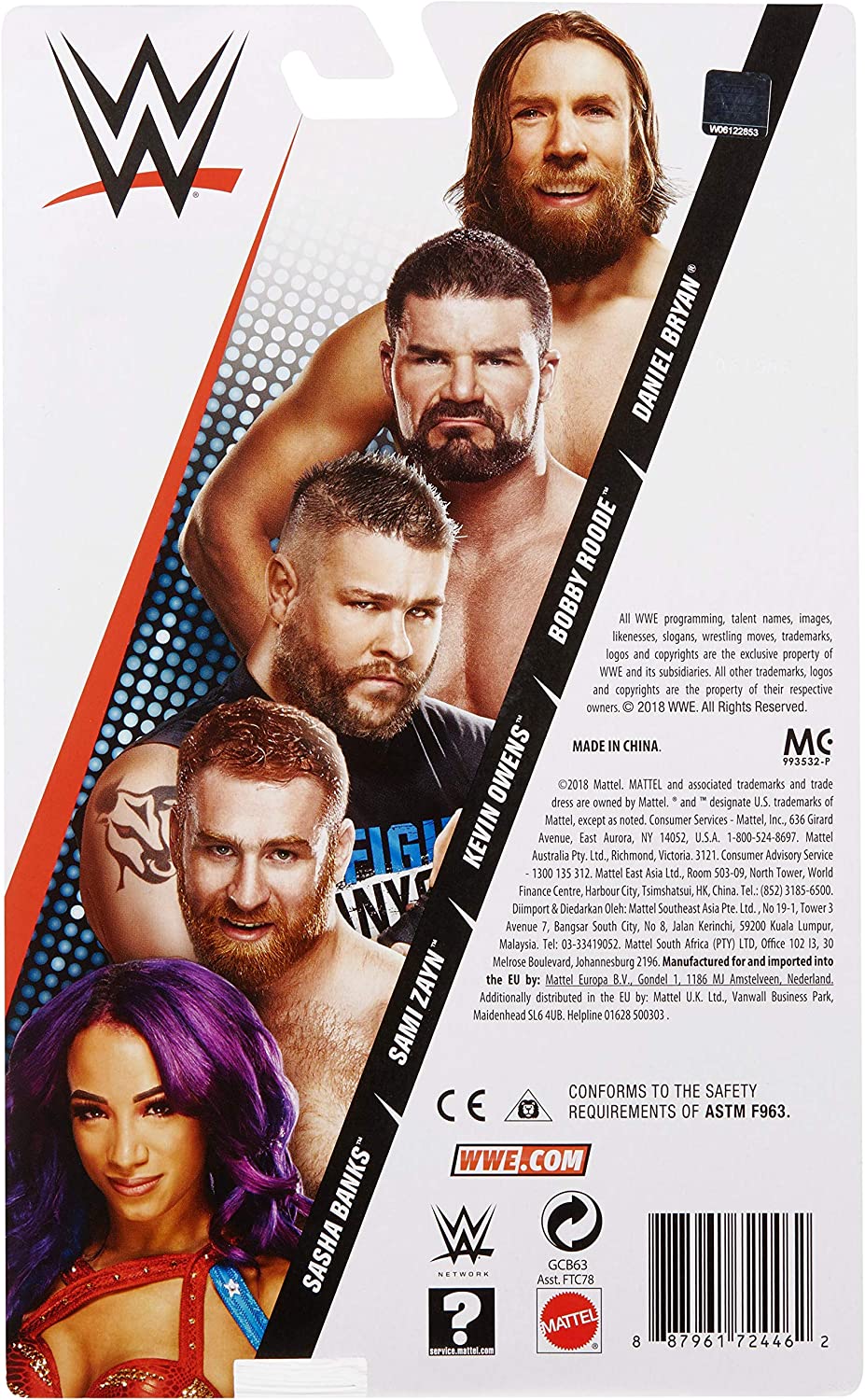 2019 WWE Mattel Basic Series 96 Sami Zayn