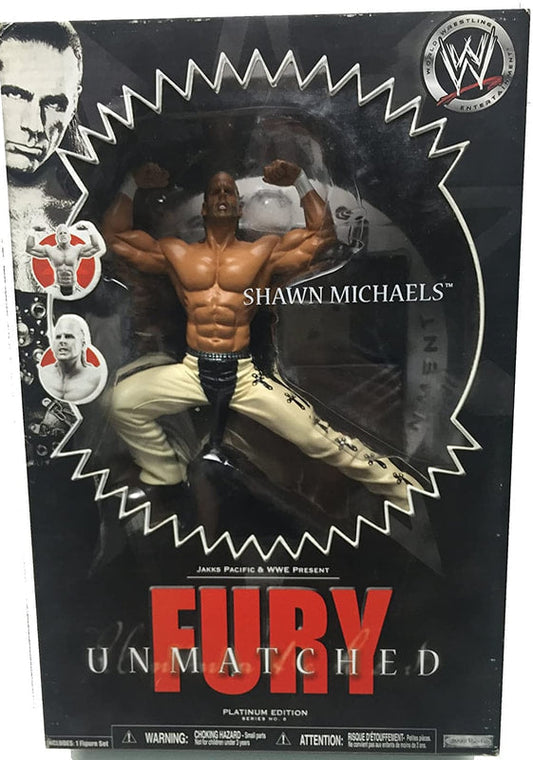 2008 WWE Jakks Pacific Unmatched Fury Series 8 Shawn Michaels