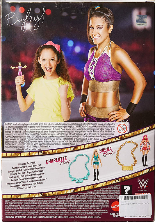 2017 WWE Mattel Superstar Fashions 6" Bayley Ultimate Fan Pack