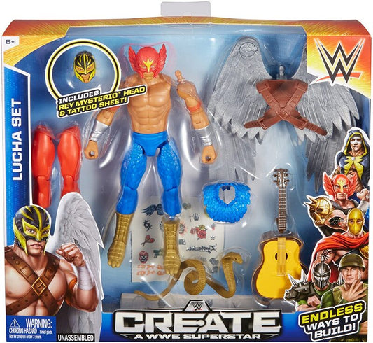 2015 WWE Mattel Create a WWE Superstar Series 1 Lucha Set