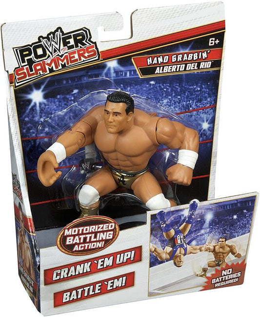2012 WWE Mattel Power Slammers Series 2 Hand Grabbin' Alberto Del Rio