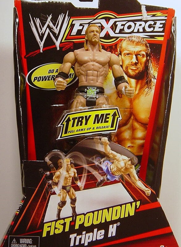 2010 WWE Mattel Flex Force Series 1 Fist Poundin' Triple H