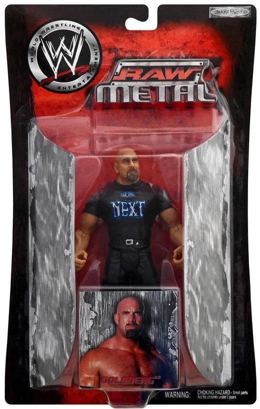 2003 WWE Jakks Pacific Raw Metal Goldberg