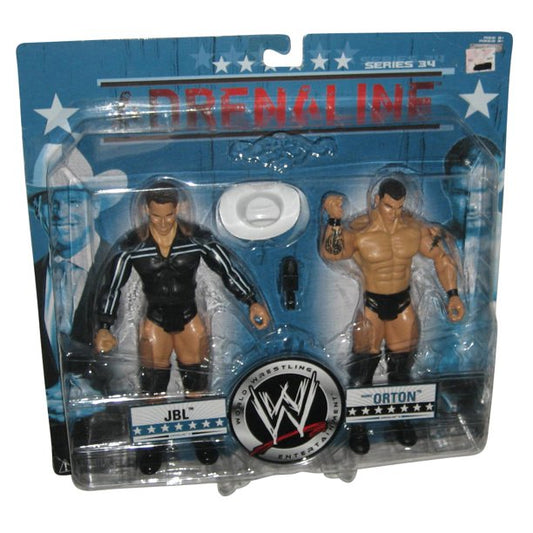 2009 WWE Jakks Pacific Adrenaline Series 34 JBL & Randy Orton