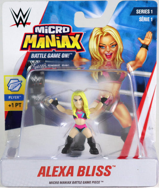 2019 WWE Wicked Cool Toys Micro Maniax Series 1 Alexa Bliss Micro Maniax Series Battle Game Piece
