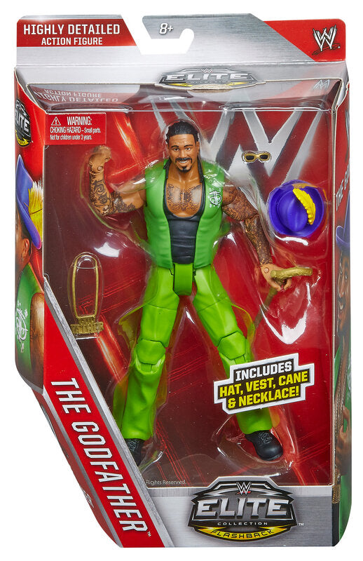 2015 WWE Mattel Elite Collection Series 39 The Godfather