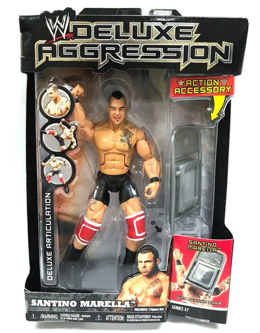 2008 WWE Jakks Pacific Deluxe Aggression Series 17 Santino Marella