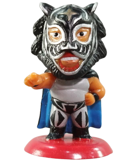 2007 CharaPro Mini Big Heads/Pro-Kaku Heroes Series 9 Black Tiger