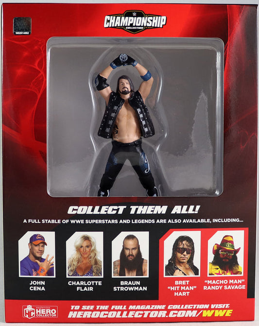 2018 WWE Eaglemoss Hero Collector Championship Collection 1 AJ Styles