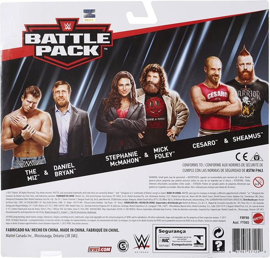 2017 WWE Mattel Basic Battle Packs Series 49 Stephanie McMahon & Mick Foley