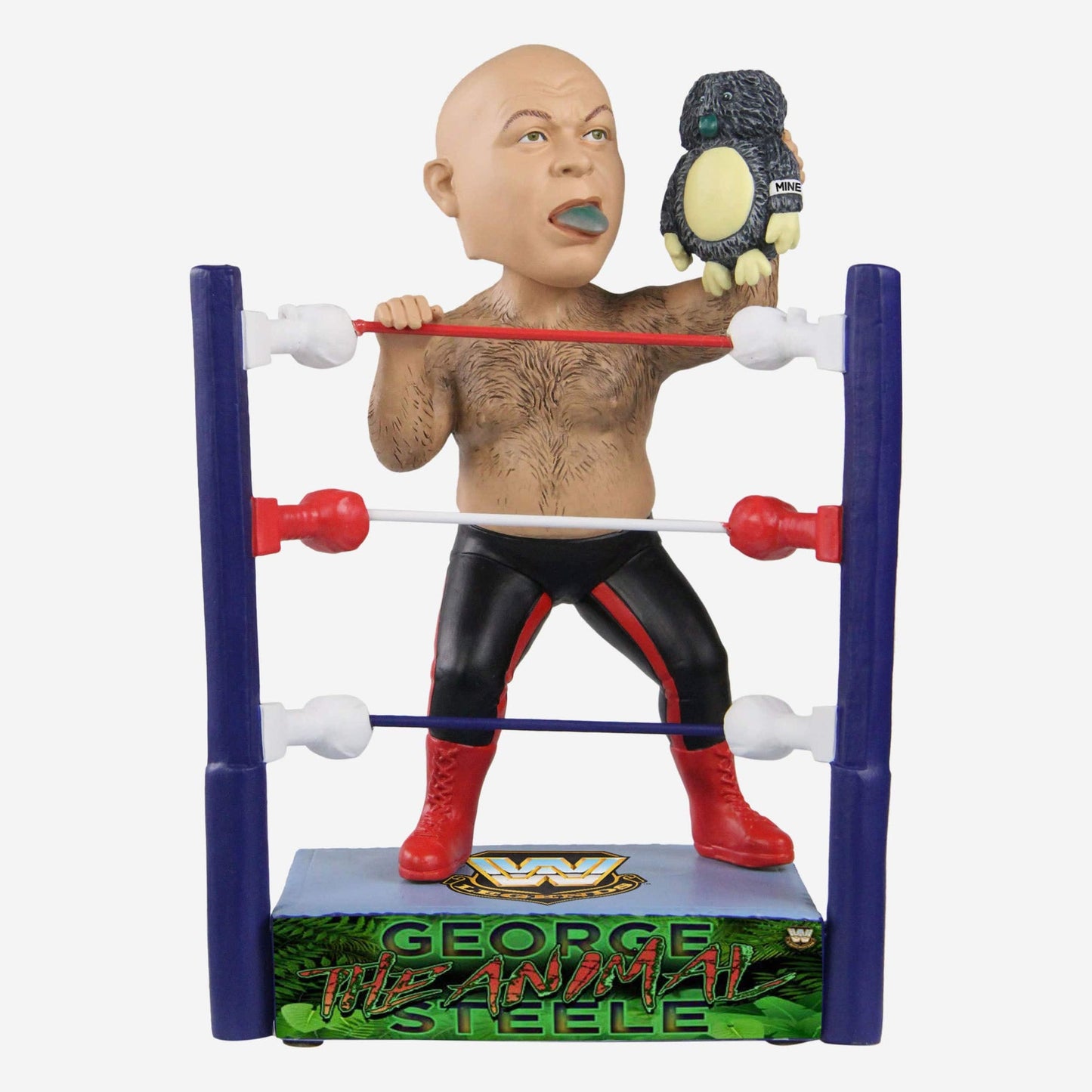 2023 WWE FOCO Bobbleheads Limited Edition George "The Animal" Steele