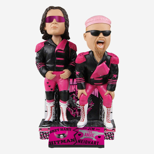2022 WWE FOCO Bobbleheads Limited Edition Hart Foundation