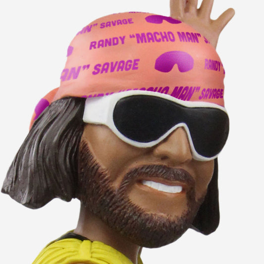 2023 WWE FOCO Bobbleheads Mega Powers Team Tag Team Dual Bobblehead: Randy Savage & Hulk Hogan