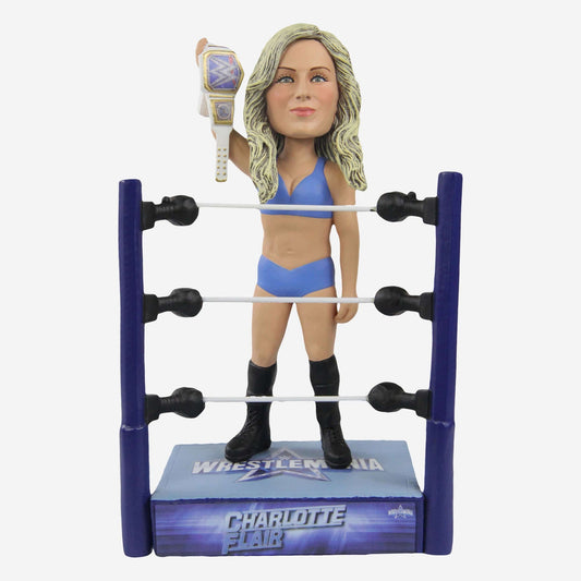 2022 WWE FOCO Bobbleheads Limited Edition WrestleMania 38 Charlotte Flair