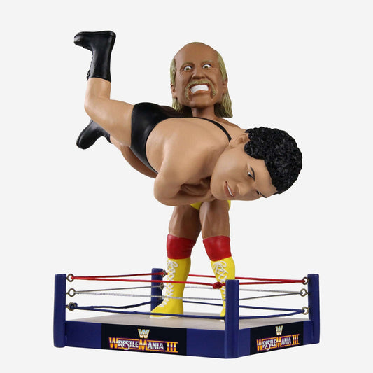 2023 WWE FOCO Bobbleheads Limited Edition The Grandest Slam: Hulk Hogan vs. Andre the Giant