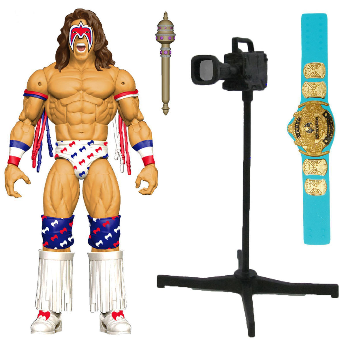 2017 WWE Mattel Elite Collection Flashback Series 1 Ultimate Warrior [Exclusive]