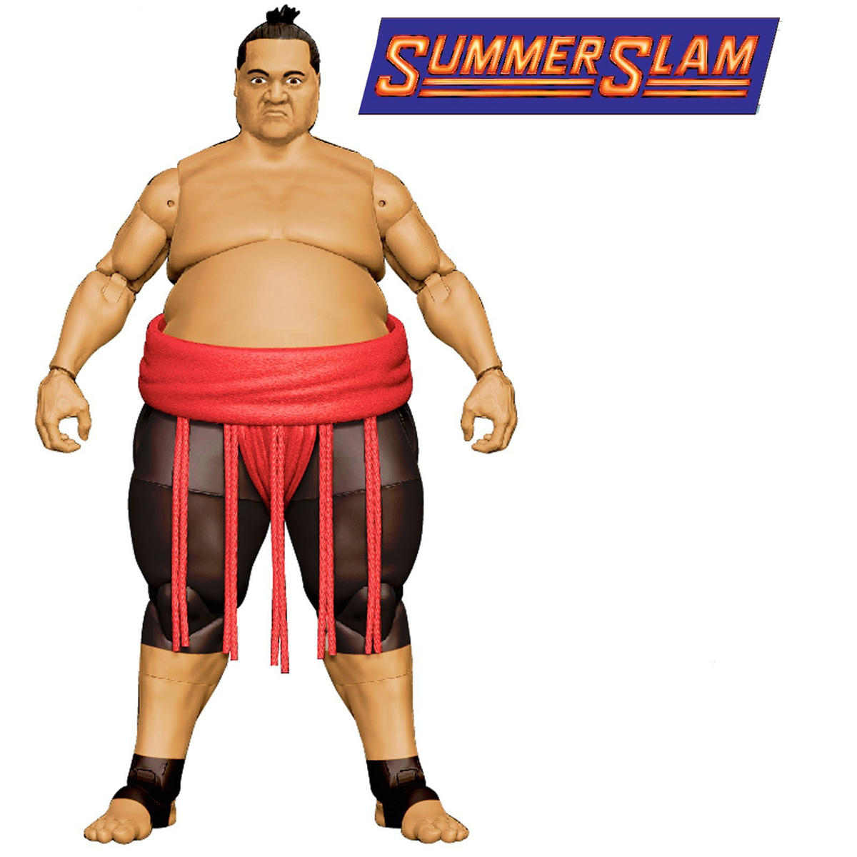 WWE Wrestling Elite Collection Flashback Yokozuna authentic Summerslam