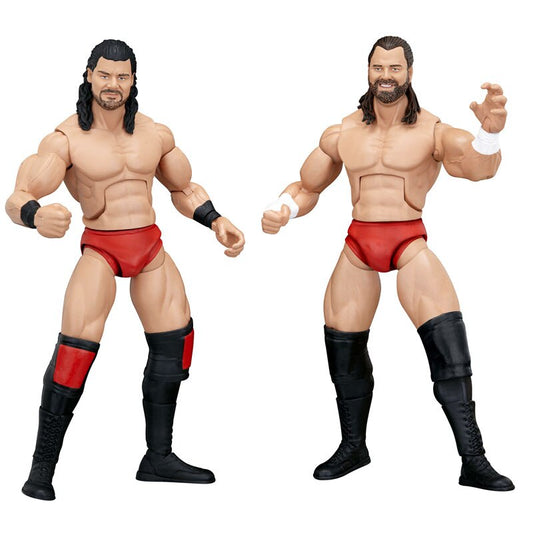 2010 TNA Wrestling Jakks Pacific Cross the Line Series 1 James Storm & Robert Roode