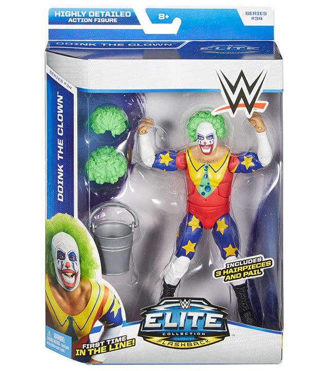 2015 WWE Mattel Elite Collection Series 34 Doink the Clown