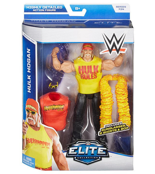 2015 WWE Mattel Elite Collection Series 34 Hulk Hogan – Wrestling ...