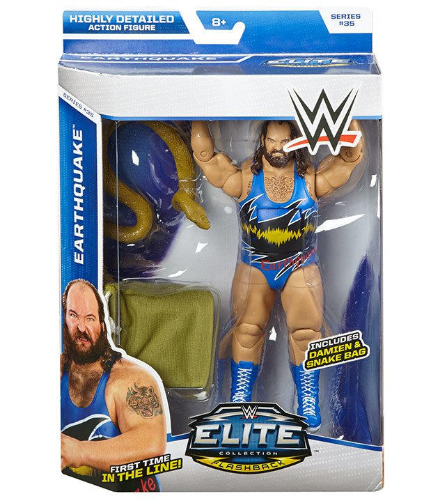 2015 WWE Mattel Elite Collection Series 35 Earthquake