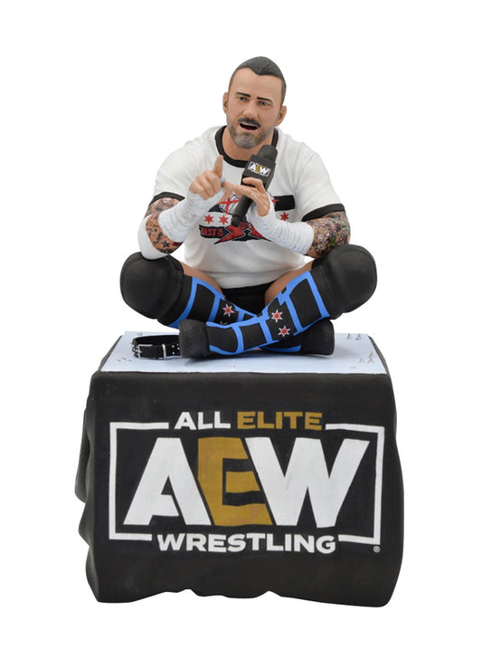 2023 AEW Diamond Select Toys Gallery Diorama CM Punk