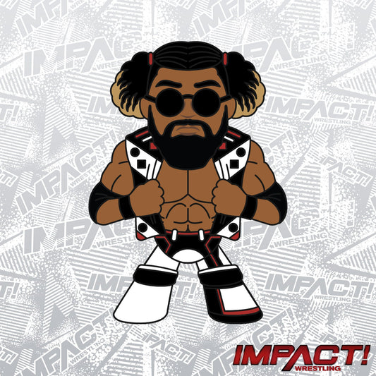 2022 Pro Wrestling Tees Impact! Wrestling Exclusive Micro Brawlers Series 4 Chris Bey