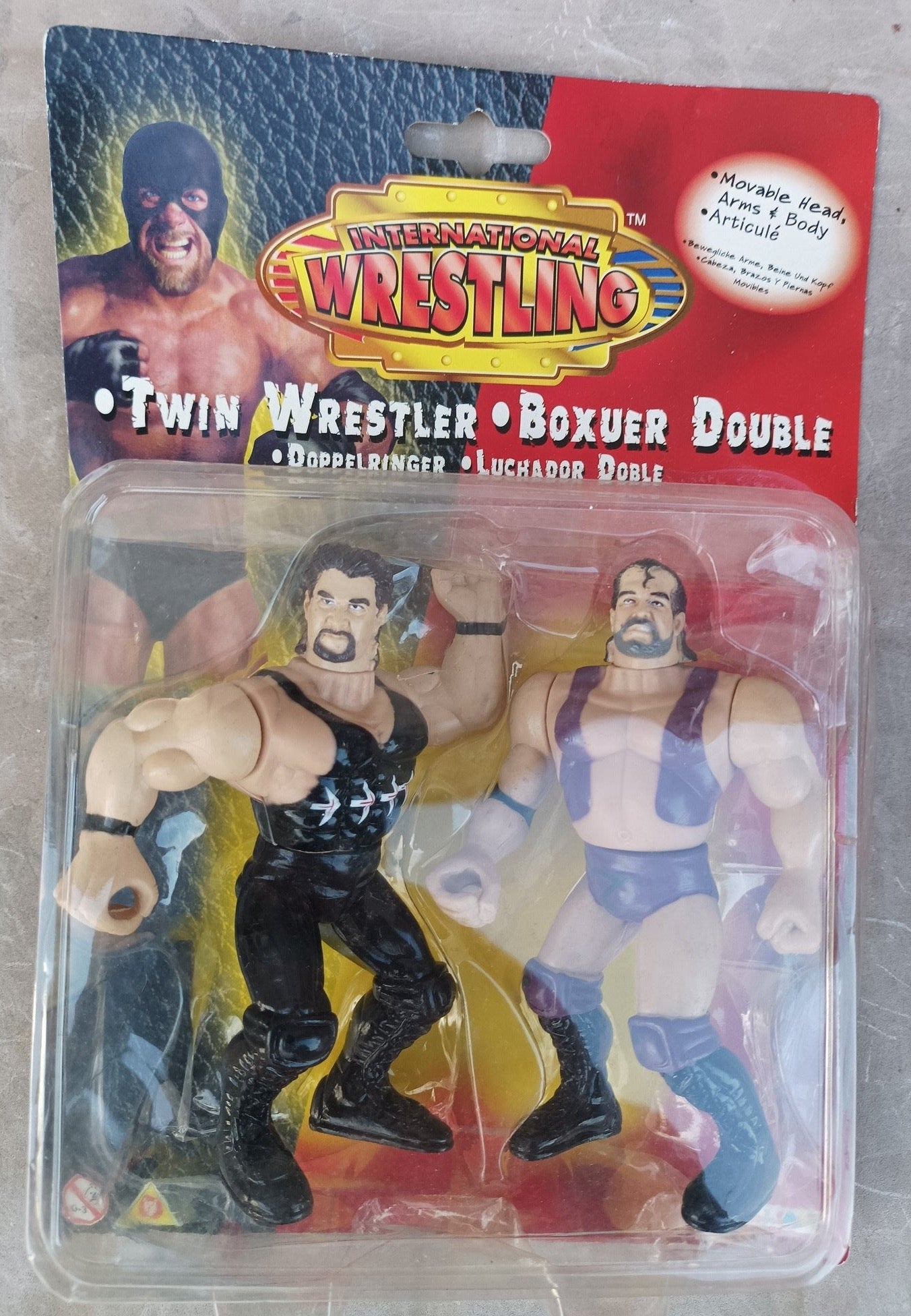 International Wrestling Bootleg/Knockoff Twin Wrestler Pack [Diesel ...