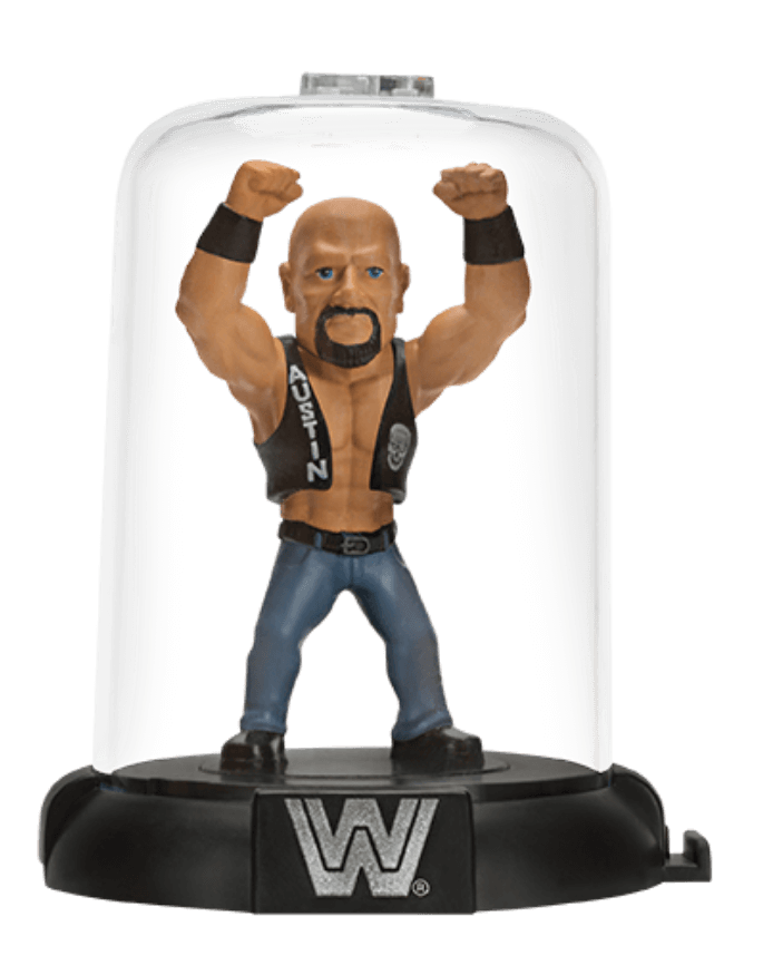 2019 WWE Legends Zag Toys Domez Series 1 Stone Cold Steve Austin