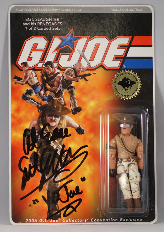 2006 Hasbro GI Joe Collectors' Convention Exclusive Sgt. Slaughter