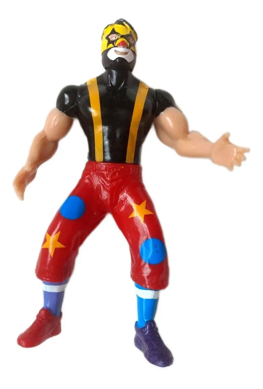 7" Articulated Bootleg/Knockoff Super Muñeco Mexican Arena Figure