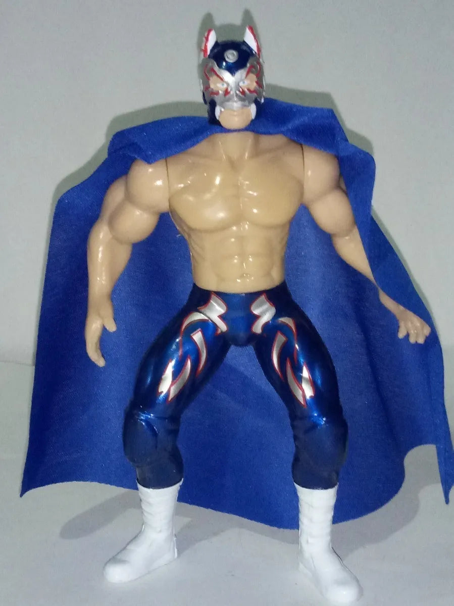 7" Articulated Bootleg/Knockoff Averno Mexican Arena Figure