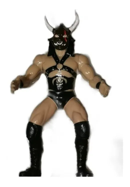 7" Articulated Bootleg/Knockoff Black Taurus Mexican Arena Figure