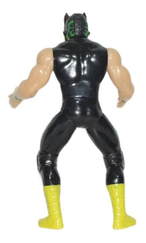 7" Articulated Bootleg/Knockoff Abismo Negro Mexican Arena Figure