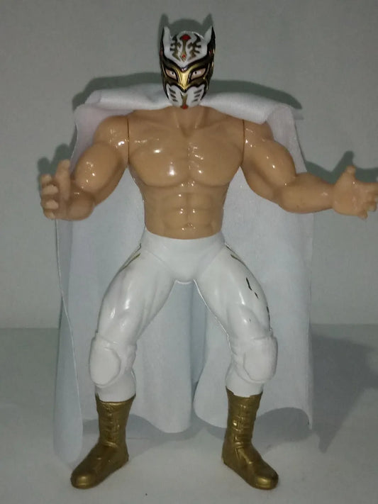 7" Articulated Bootleg/Knockoff Myzteziz Jr. Mexican Arena Figure