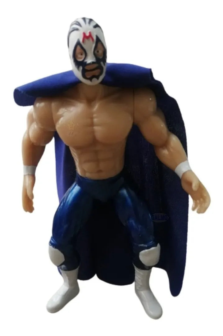 7" Articulated Bootleg/Knockoff Mil Mascaras Mexican Arena Figure