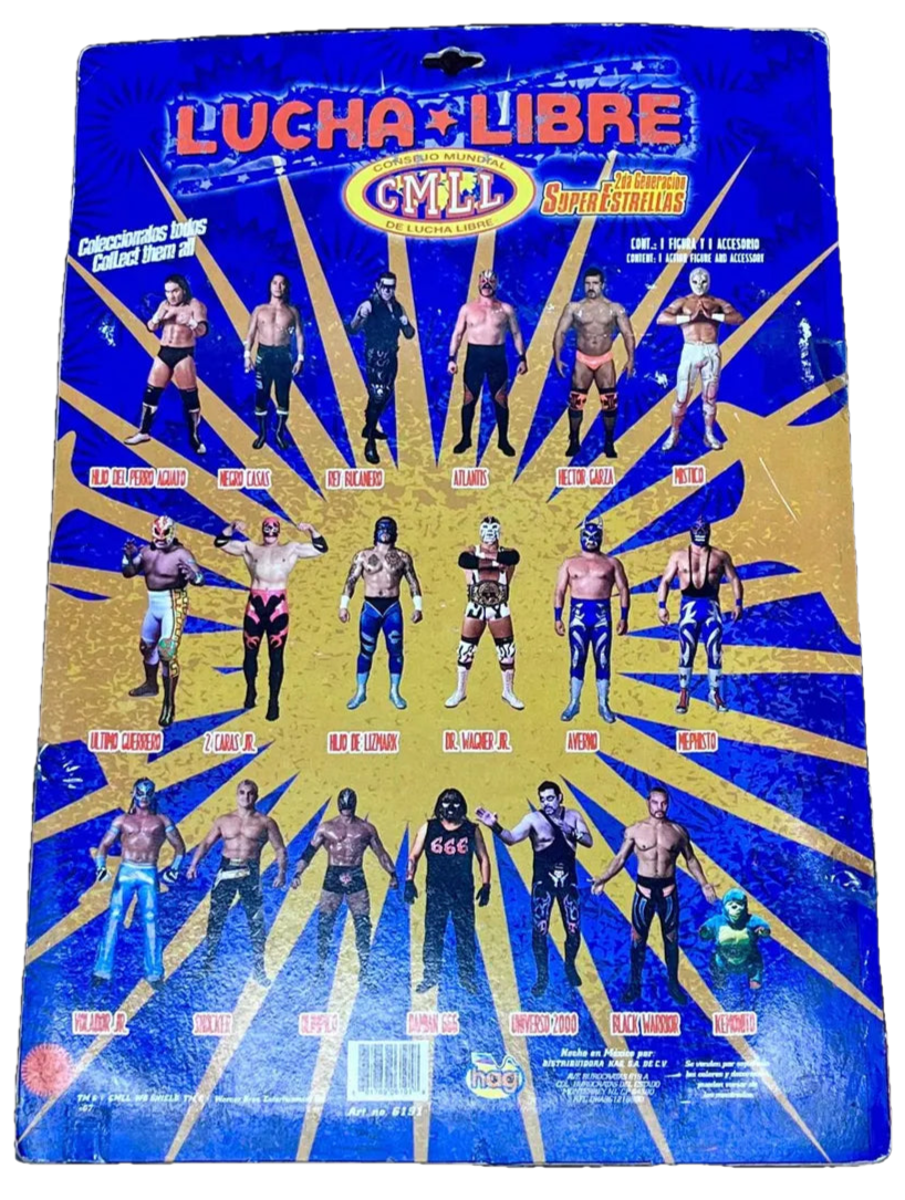 2008 CMLL Hag Distribuidoras 6.5" Super Estrellas Series 3 Ultimo Guerrero