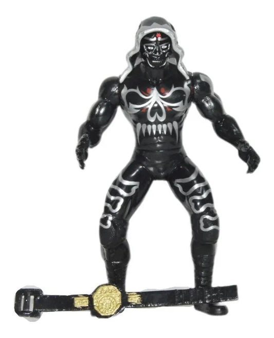 7" Articulated Bootleg/Knockoff La Parka Negra Mexican Arena Figure
