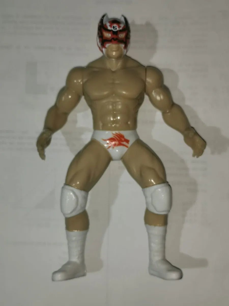 7" Articulated Bootleg/Knockoff Dragon Lee Mexican Arena Figure
