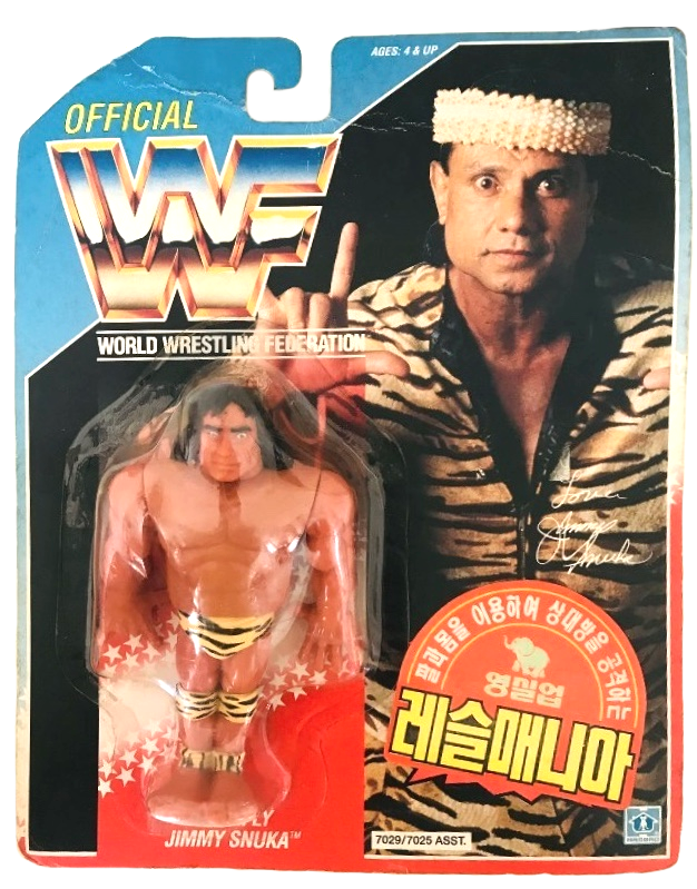 1991 WWF Hasbro Series 2 Jimmy Snuka with Superfly Slam!