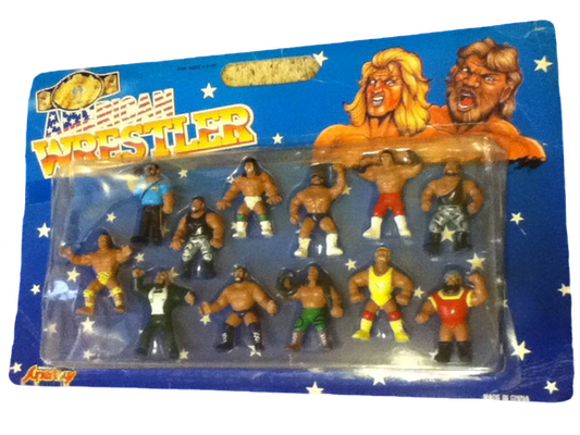 American Wrestler Mini Bootleg/Knockoff 12-Pack